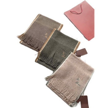 Плетен вълнен шал с ресни - над 96% вълна, Warp тъкане, дълъг, универсален висок клас зимен стил, Зима 2024