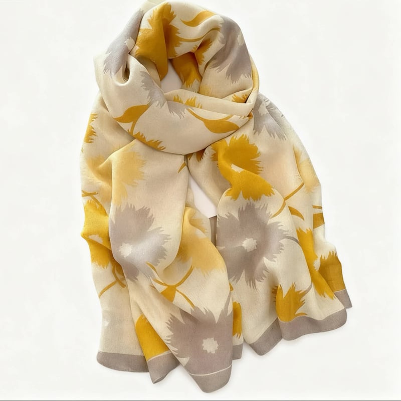 Șal de damă din bumbac și in, lung, primăvara 2025, încălzește (țesătură plată; material: bumbac și in; primăvara 2025; încălzește)