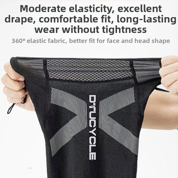Fleecová cyklistická maska – Unisex, Značka: Excellent Riding Star, Prispôsobiteľná