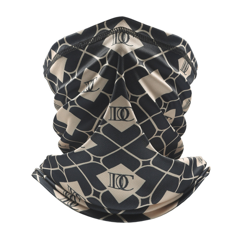 Maska za biciklizam, poliester, unisex, prilagodljiva