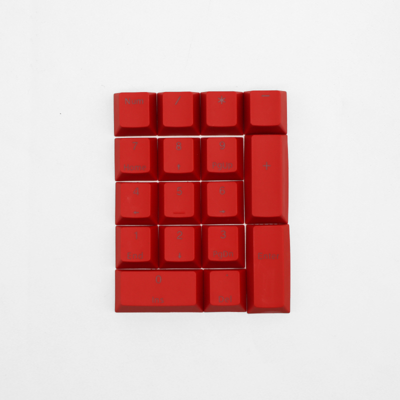 PBT механични капачета за клавиши, 42 ключа, прозрачно осветени с гравирани F клавиши и област за цифри/стрелки