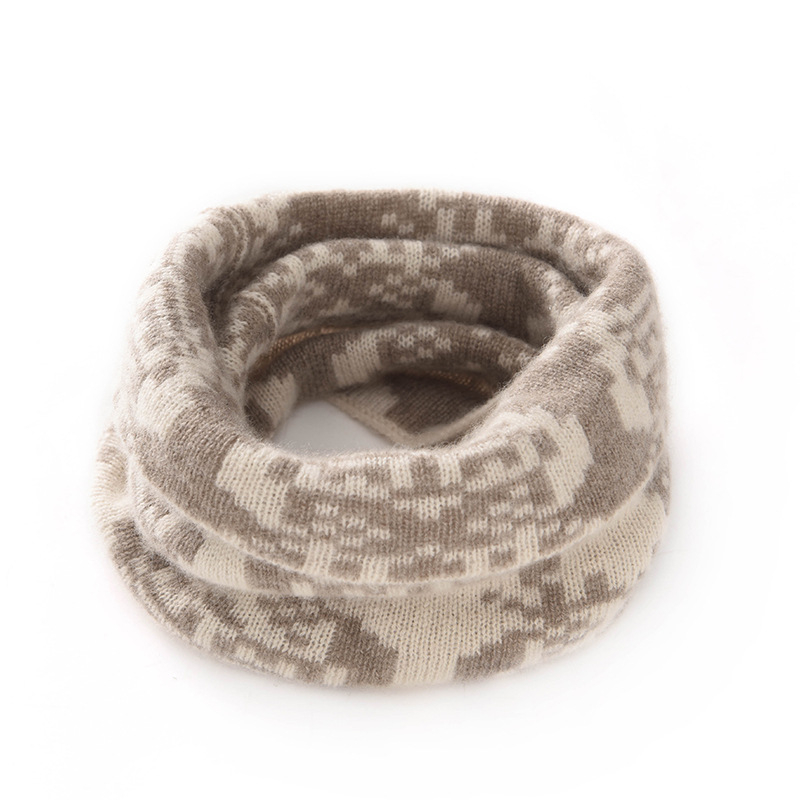 Kötött nyakmelegítő pulóver - Fiberou kasmírszálas gyapjú, melegítő funkció, kínai stílus, művészi vintage, kód 882, 2025