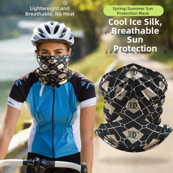 Maska na bicykel - unisex, polyesterová látka, možnosť personalizácie