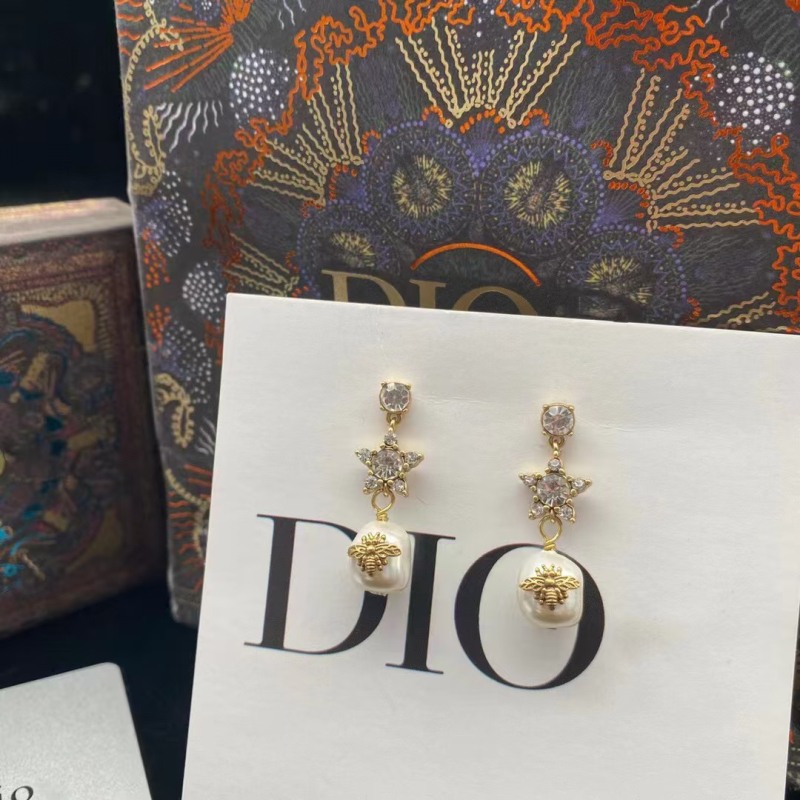 Dijia 24 alfabetnih slova – besprijekorna izrada, zvjezdice, perle i dijamanti – set nakita: lančić, narukvica, naušnice s motivom pčele