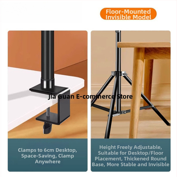 LED papildomoji šviesa juvelyrinei fotografijai - staliniam naudojimui, trys šviesos temperatūros, mažiau nei 10W