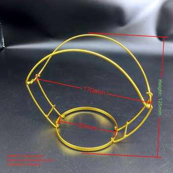 Peakatte ehted vaskist vanaaegse stiiliga geomeetrilise skeleti elektroplaadi viimistlusega Billion Hairpinilt