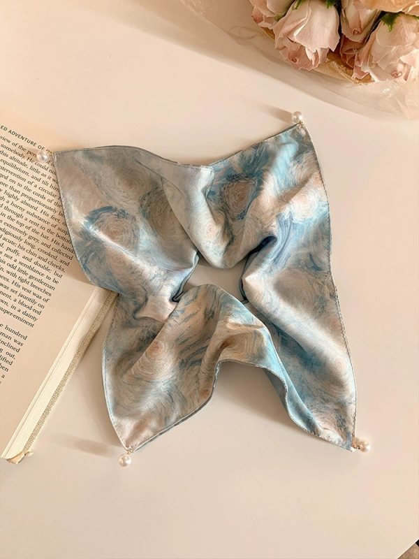 Textil hajgumi copfhoz, kézzel készített, Yiwu eredetű, koreai stílus, magas rugalmasság