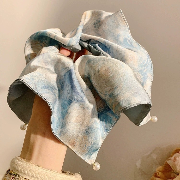 Textil hajgumi copfhoz, kézzel készített, Yiwu eredetű, koreai stílus, magas rugalmasság