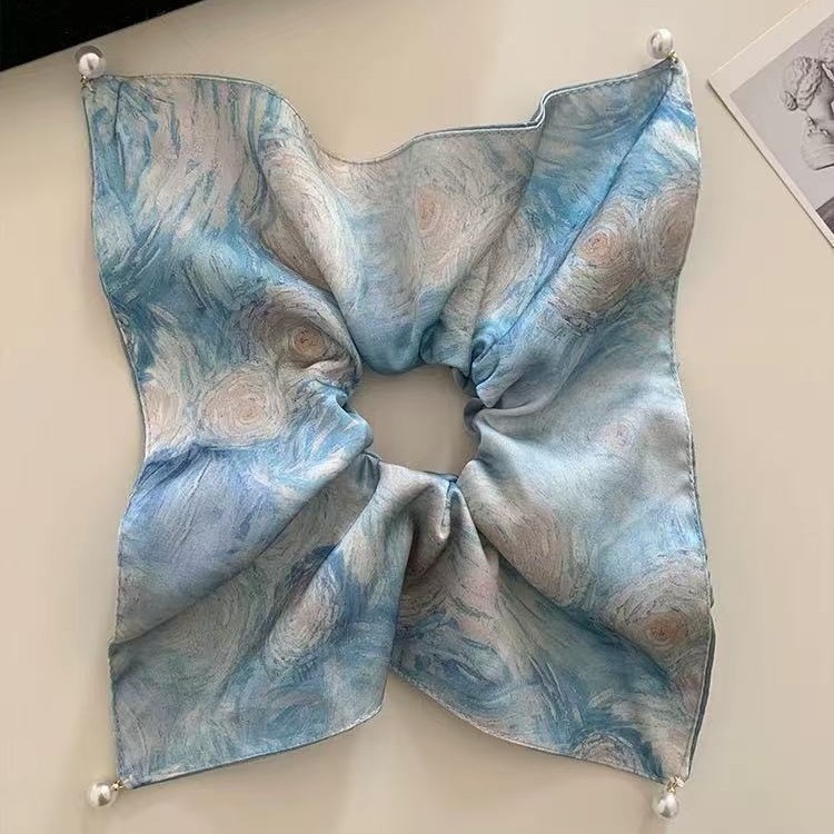 Textil hajgumi copfhoz, kézzel készített, Yiwu eredetű, koreai stílus, magas rugalmasság