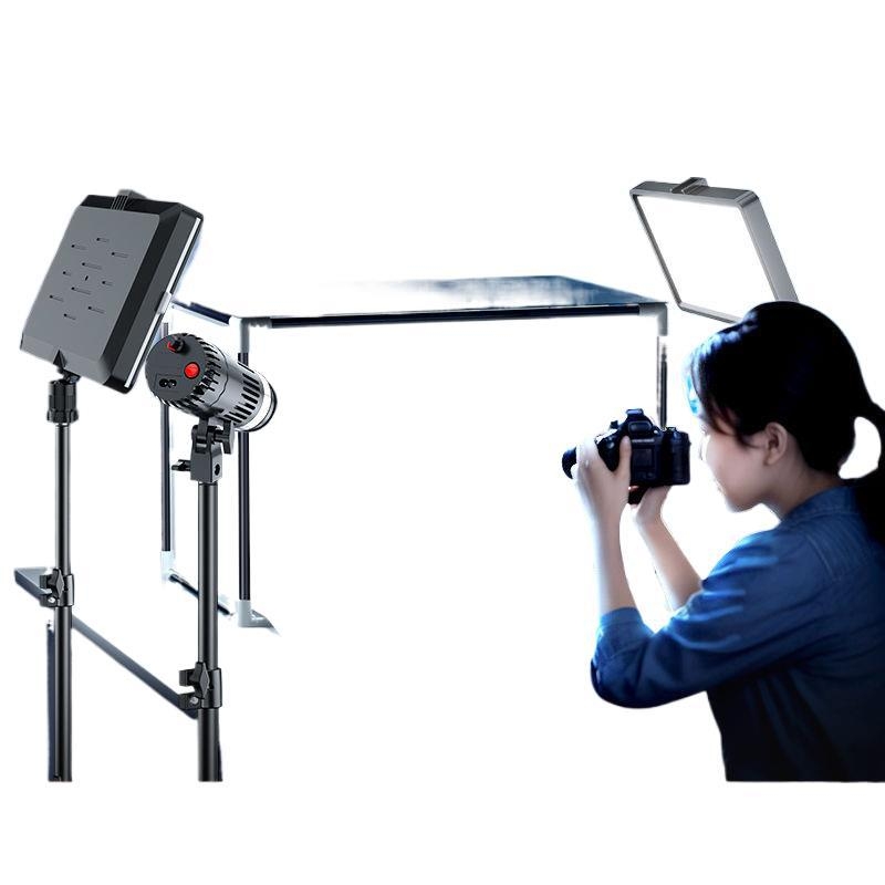LED osvetlenie pre fotografovanie šperkov — 40W, tri teploty farieb, stolové použitie