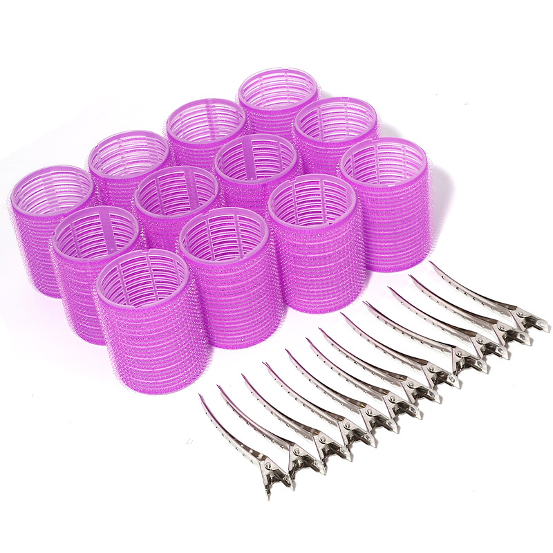 Ezhilian pašlīmējošie matu ruļļi, neilona PP materiāls, licencēts privātais zīmols, piemērots vispārējai lietošanai