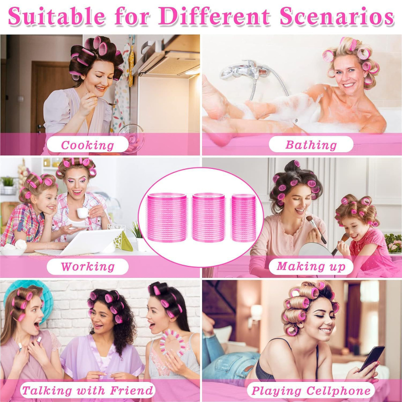 Ise-liimuv juuksekeeramise rull, nailonist, üldiseks kasutamiseks, kohalik toode