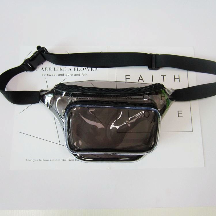 PU jostas soma ar rāvējslēdzēju, ielu stila, iekšējās kabatas telefonam un ID kartei, iekšējais slānis