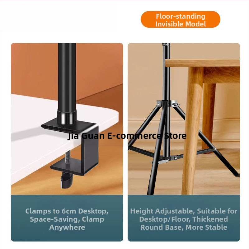 LED papildgaismas risinājums galda fotografijai un tiešraidei, trīs gaismas temperatūras, zem 10W