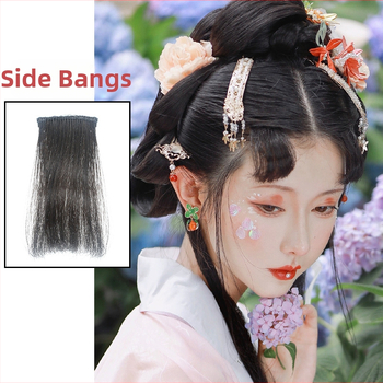 Hanfu parukas qi frangega - käsitöö, kõrge temperatuuriga traat, mehhaaniline töötlemine