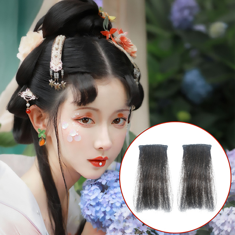 Hanfu parukas qi frangega - käsitöö, kõrge temperatuuriga traat, mehhaaniline töötlemine