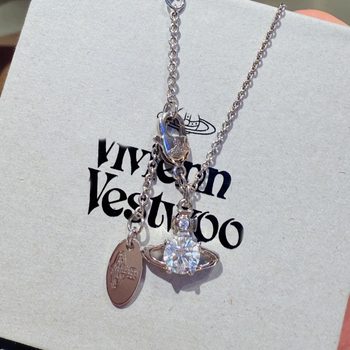 Nyaklánc: Geometriai Saturn medál, unisex, ötvözet, keresztlánc, elektroplattált bevonat