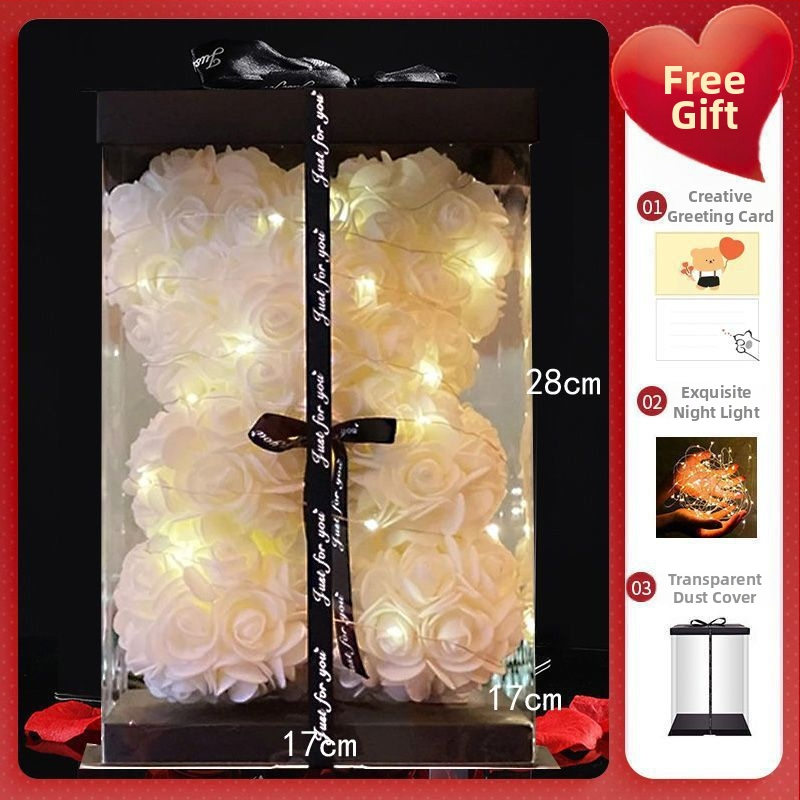 Mūžīgā roze ar vienradzi – dāvana meitenēm, skolotājai un visai klasei, piemērota dzimšanas dienai, absolvēšanai un ceļojumam.