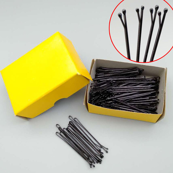 Nange metalna kopča za kosu, jednopločni klips, ženski minimalistički stil, lakirani završetak