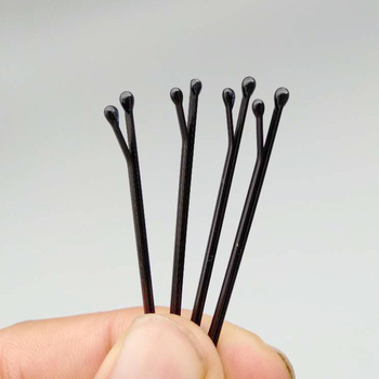 Nange metalna kopča za kosu, jednopločni klips, ženski minimalistički stil, lakirani završetak
