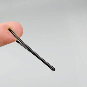Nange metalna kopča za kosu, jednopločni klips, ženski minimalistički stil, lakirani završetak