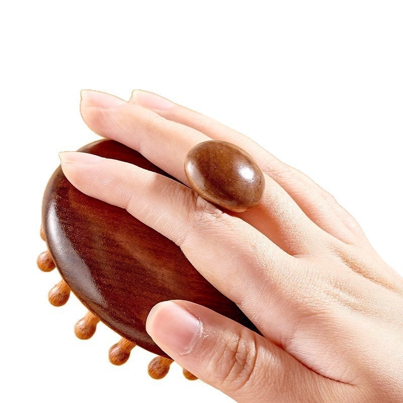 CX drveni češalj za masažu skalpa od sandalovog drveta – za svakodnevnu upotrebu