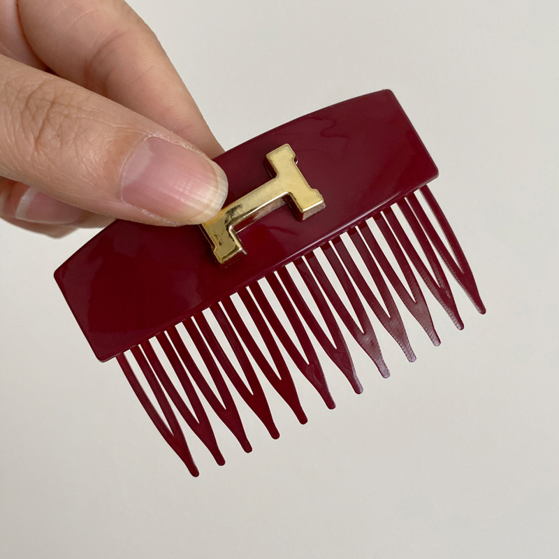 Doplnok na vlasy — akrylový materiál; jednoduchý štýl európsko-americký a kórejský; ručná práca; model: písmeno/číslo/text