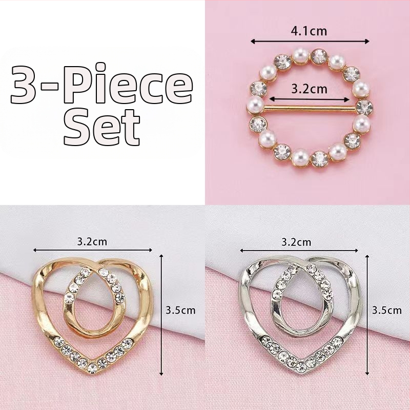 Príslušenstvo na tričko s uzlom na leme a stlačením v páse, zliatina kovov, jednoduchý štýl, jar 2025