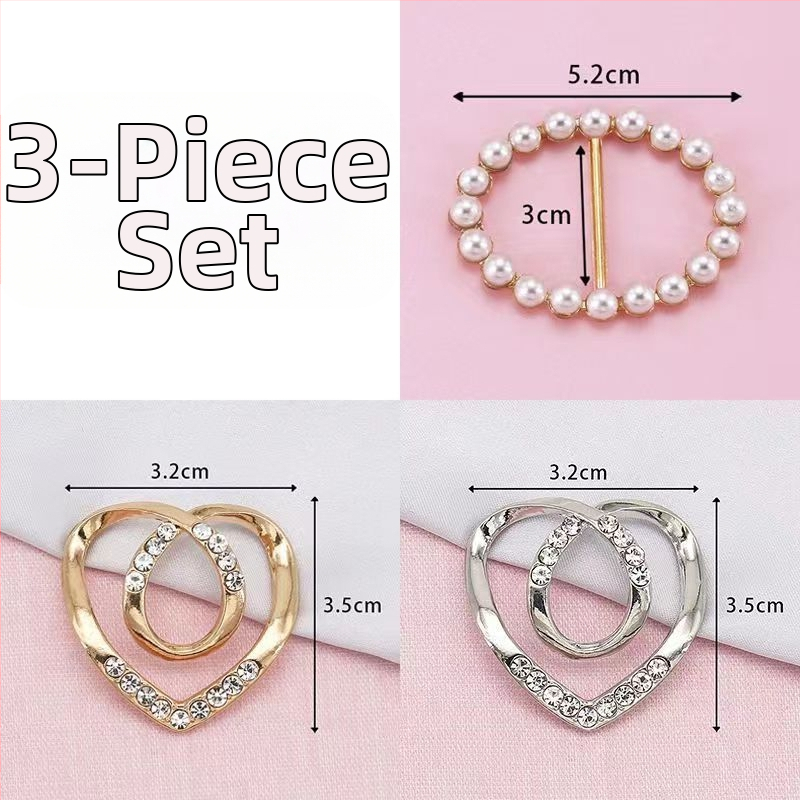 Príslušenstvo na tričko s uzlom na leme a stlačením v páse, zliatina kovov, jednoduchý štýl, jar 2025