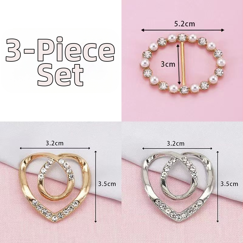 Príslušenstvo na tričko s uzlom na leme a stlačením v páse, zliatina kovov, jednoduchý štýl, jar 2025