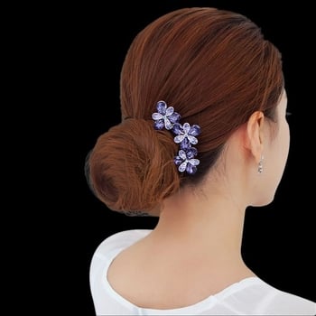 Agrafă de păr din aliaj pentru femei, cu finisaj diamant, toamna 2022