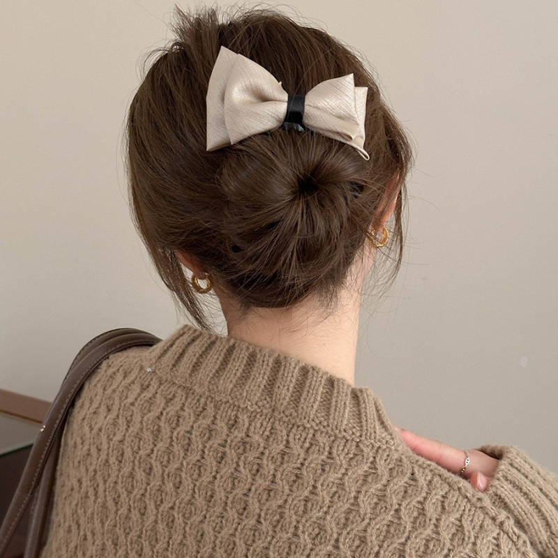 Аксесоар за коса - пеперуден възел, корейски стил, пластмаса/смола, модел QN-5218, марка Princess Qing