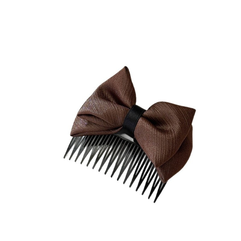 Аксесоар за коса - пеперуден възел, корейски стил, пластмаса/смола, модел QN-5218, марка Princess Qing