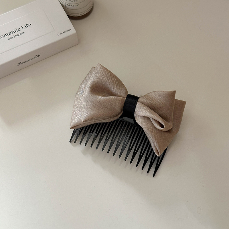 Аксесоар за коса - пеперуден възел, корейски стил, пластмаса/смола, модел QN-5218, марка Princess Qing