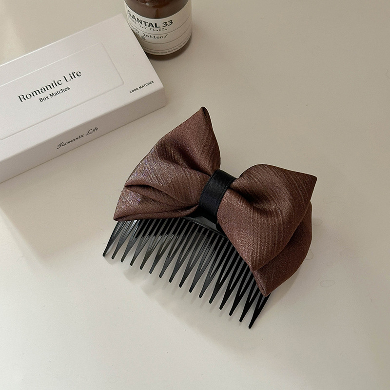 Аксесоар за коса - пеперуден възел, корейски стил, пластмаса/смола, модел QN-5218, марка Princess Qing