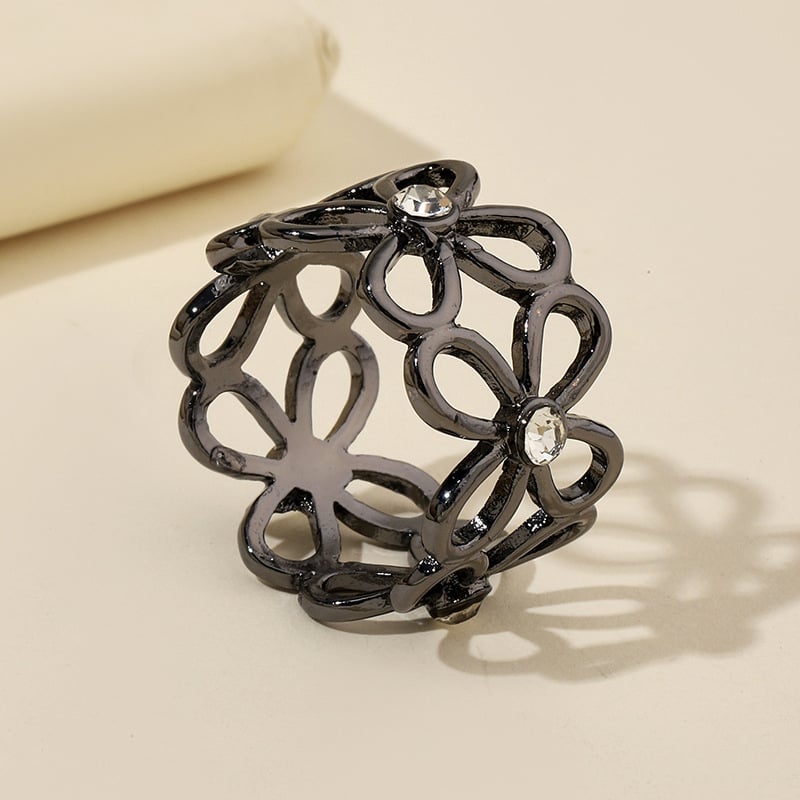 Clip pentru eșarfă din aliaj, în formă de frunză, cu diamante încrustate, metal electroplacat, nod geometric, pentru femei