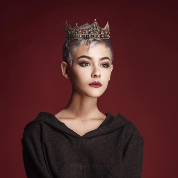 Κορώνη από κράμα ψευδάργύρου με λευκά κρύσταλλα, ηλεκτροπλατινοποιημένη επίστρωση, cosplay ανδρική κορώνα για γιορτή, γυναικείο στυλ κεφαλιού