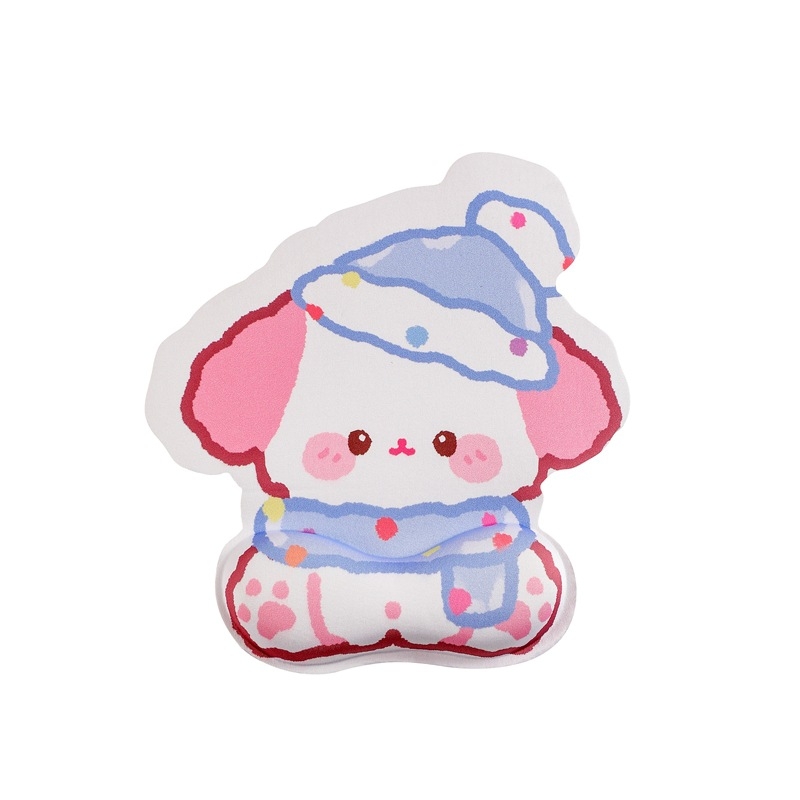 Pad de mouse cu suport pentru încheietură, cu bandă pentru încheietură (din cauciuc, cu o singură față, turnare din plastic)