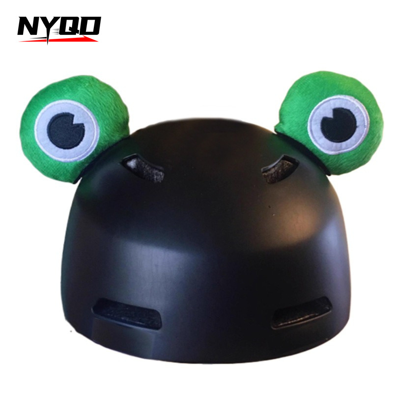 Шлем аксесоари Nyqd – жабешки очи, плюш материал, модел 08013, подходящ за всички сезони