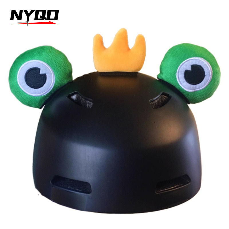 Шлем аксесоари Nyqd – жабешки очи, плюш материал, модел 08013, подходящ за всички сезони