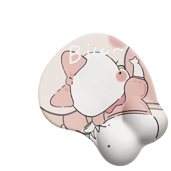 Μάτ γραφείου με ιμάντα καρπού – καουτσούκ Pad-41 (μονοπλευρή, πλαστική φόρμα)