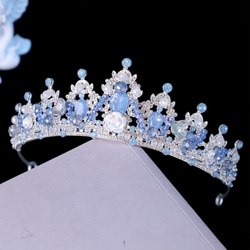 Xuan yan legura tiara za nevjestu — kruna u obliku za vjenčanje, elektroplating, prilagodljivo