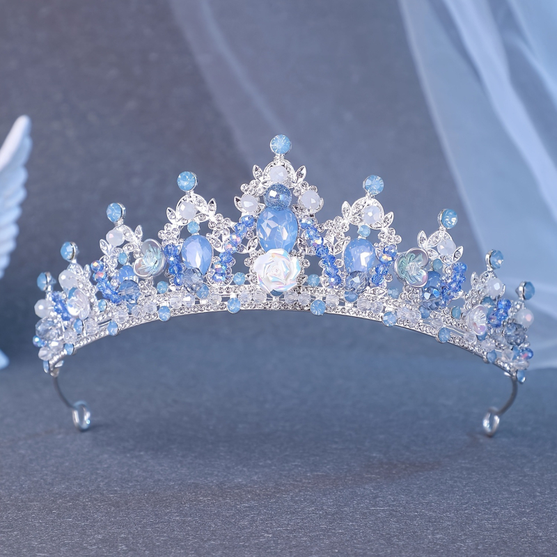 Xuan yan legura tiara za nevjestu — kruna u obliku za vjenčanje, elektroplating, prilagodljivo