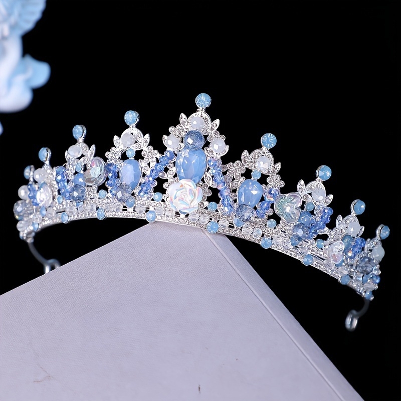 Xuan yan legura tiara za nevjestu — kruna u obliku za vjenčanje, elektroplating, prilagodljivo