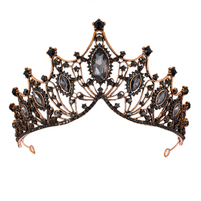 Pulmakroon barokse retro stiiliga, ametisti kristallidega, sulamist elektroplaadiga kaetud, kohandatav