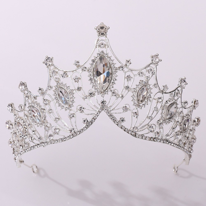 Pulmakroon barokse retro stiiliga, ametisti kristallidega, sulamist elektroplaadiga kaetud, kohandatav