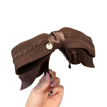 Nőknek szóló banáncsipesz - kézzel készített, friss és édes stílus, 2025 téli kiadás