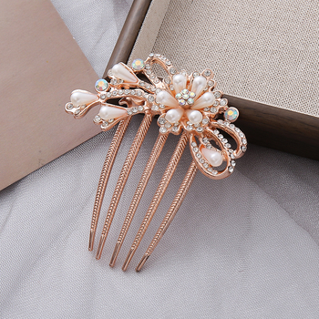 Segu juukseklips lillemotiiviga, käsitöö, naiste etnilise stiiliga juuksekorv, kohandatav