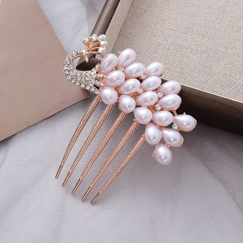 Segu juukseklips lillemotiiviga, käsitöö, naiste etnilise stiiliga juuksekorv, kohandatav