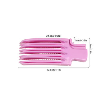 Juukse stiilimise kamm – universaalne, geomeetriline kuju, plastik/resiin, stantsimine